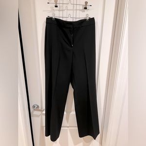 Ann Taylor Size 8 Long Black Dress Pants
